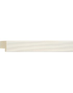 Cornice in legno a clip Quadrum 15x20 cm bianco