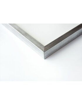 Houten clip-on lijst Quadrum 21x30 cm zilver
