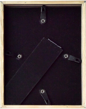 Marco de madera Zoom 15x20 cm negro
