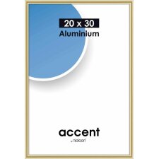 Accent aluminium frame 20x30 cm  gold