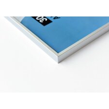Nielsen Alurahmen Accent 21x29,7 cm silber matt DIN A4 Urkundenrahmen