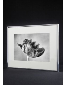 Accent aluminum frame gallery 4 photos 10x15 cm black matt