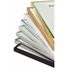 Accent aluminium frame 50x50 cm  steel glossy