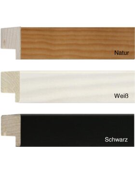 Marco de madera Accent 21x29,7 cm blanco