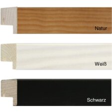 Cornice in legno daccento 21x29,7 cm nero