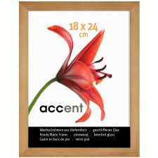 FSC wood frame Accent 40x50 cm natural
