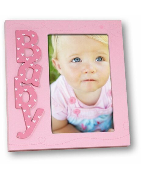 Marzia Roze Baby Frame 10x15 cm