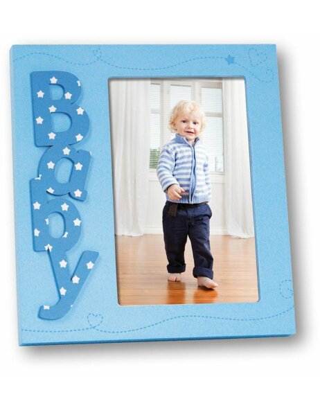 Marzia Cornice per bambini blu 10x15 cm