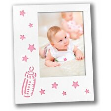 Baby Frame Enrica 10x15 cm roze