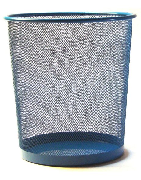 paper bin by officiona hot blue