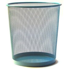 paper bin by officional in sky blue 29 cm