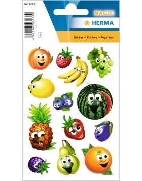 HERMA Sticker MAGIC fruits, movingeyes