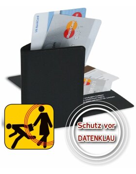 HERMA Custodia protettiva RFID per 2 carte di credito