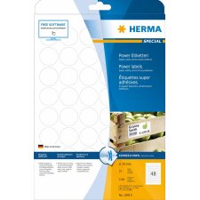 HERMA Labels Ø 30 mm A4 Power labels 1200 pcs.