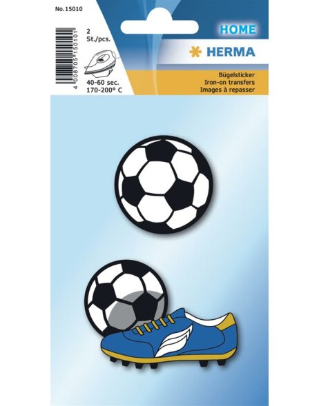HERMA Iron on sticker soccer