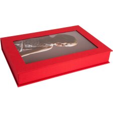 Boîte XL Vendée 34x50x8 cm rouge