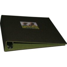 Segregator ringowy Loire ciemnobrązowy album fotograficzny 28,5x31 cm