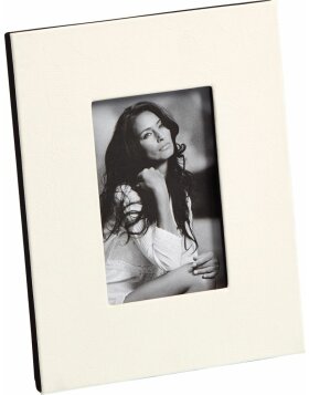 HELENE Portrait-Fotorahmen 10x15 cm in weiß