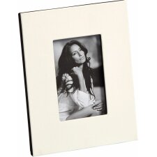 Marco de fotos HELENE Retrato 10x15 cm en blanco