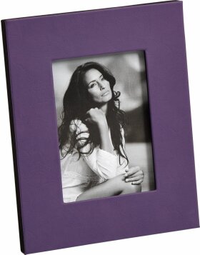 Cadre photo Hélène 13x18 cm violet