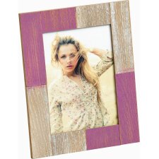 AVIGNON photo frame violet - gray 13x18 cm