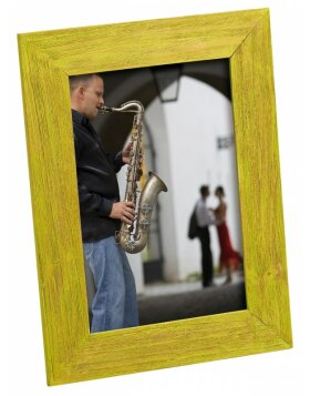 Pau wooden picture frame 30x40 cm green
