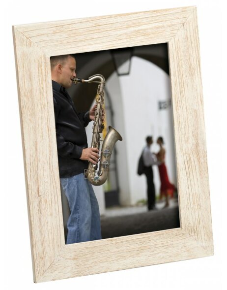 Pau wooden picture frame 30x40 cm white