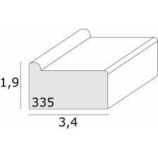 rectangular stretcher 20x20 cm