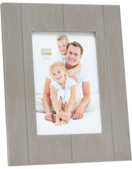 Wood frame frame S66YF3 taupe - 10x15 cm
