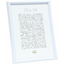 Plastic frame S011 white 50x70 cm