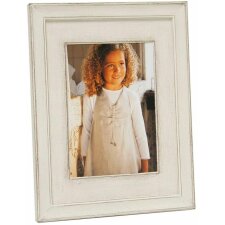 Wooden frame S40J Lona 15x20 cm white painted with Passepartout