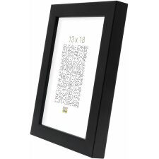 wooden frame S40R black 13x18 cm