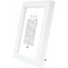 wooden frame S40R white 15x20 cm