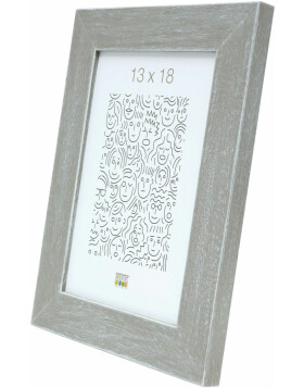 wooden frame S49B gray beige 20x30 cm