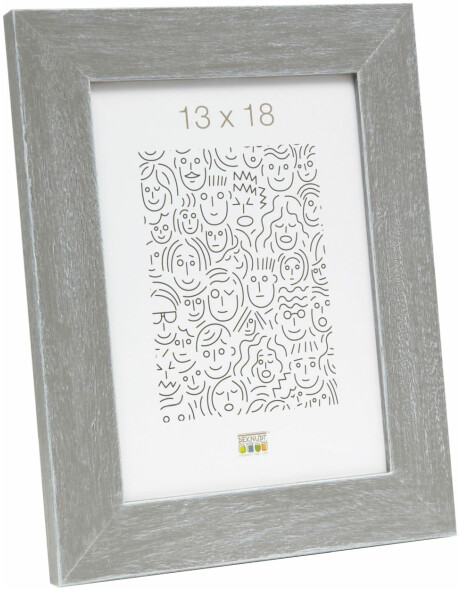wooden frame S49B gray beige 30x30 cm