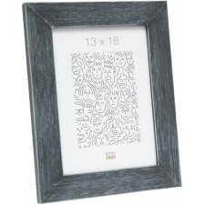 wooden frame S49B dark gray 20x25 cm
