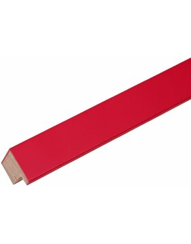Cadre en bois S40R 13x18 cm rouge