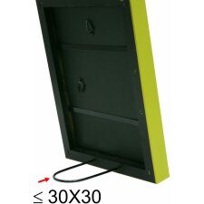 wooden frame S40R green 30x40 cm
