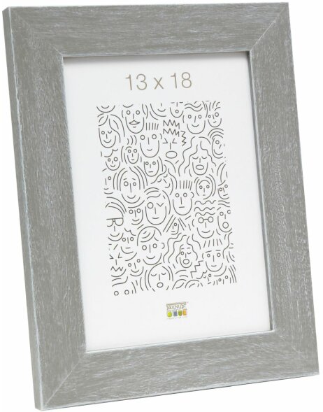 wooden frame S49B gray beige 50x70 cm