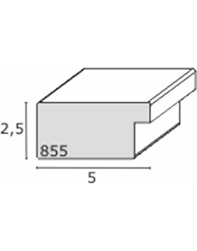 Marco de madera S855K 30x45 cm negro