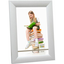 wooden frame S53G silver 40x50 cm
