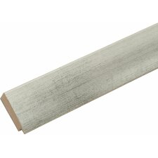 Cadre en bois S53G gris-argent 20x28 cm