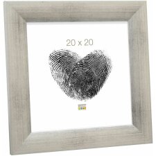 Cornice in legno S53G grigio-argento 50x60 cm