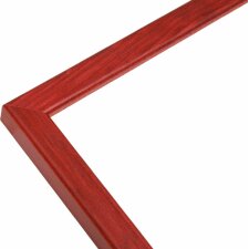 Cadre en bois S41J Deknudt 18x24 cm rouge