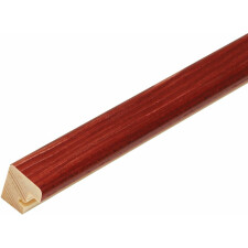 Cornice in legno S41J Deknudt 20x25 cm rosso