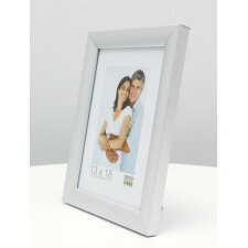 wooden frame S54S silver 13,0 x18,0 cm