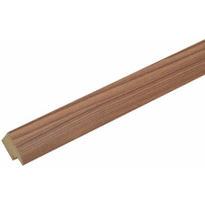 Cornice in legno S54SH 13x13 cm castagno