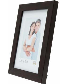 plastic frame S41VH4 mahogany 15x20 cm