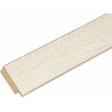 Ramka drewniana S49B biała malowana 13x18 cm