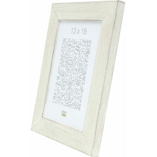 wooden frame S49B white 40x60 cm